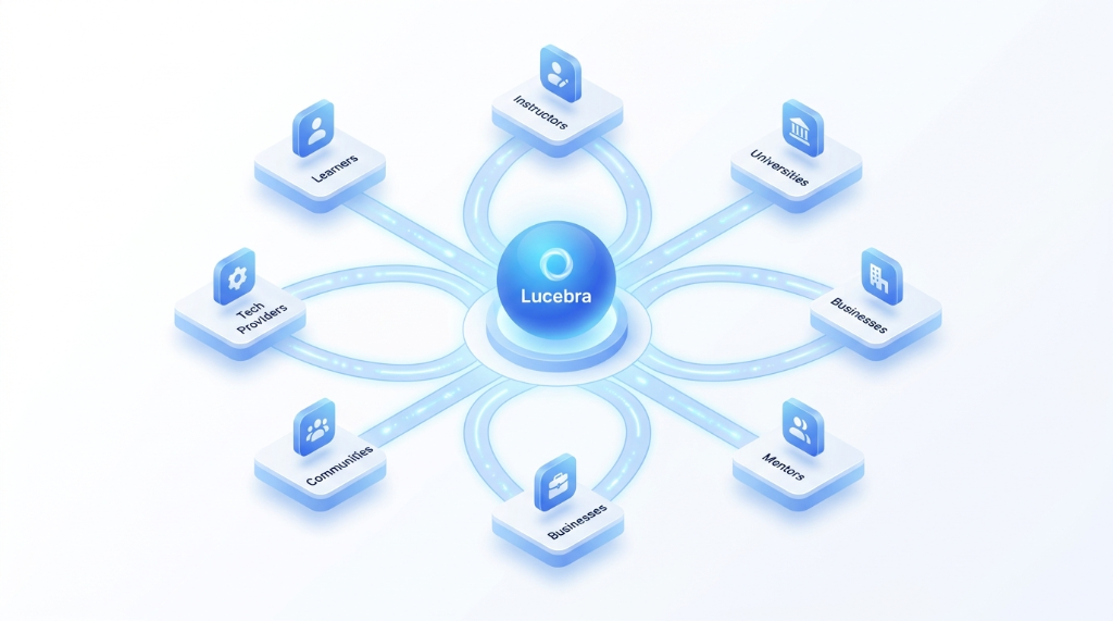 Lucebra Ecosystem Diagram